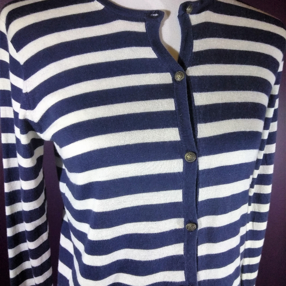 Darling cabi Vintage Spring 2007 Nautical Cardigan - Picture 3 of 6